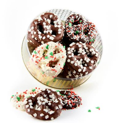 Chocolate Covered Pretzels for Holiday